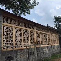 古建门窗的工艺精湛，平时要注意保养